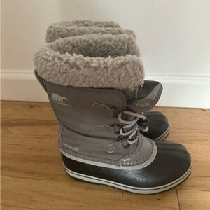 Sorel Yoot Pac Nylon Quarry/Dove Size 1